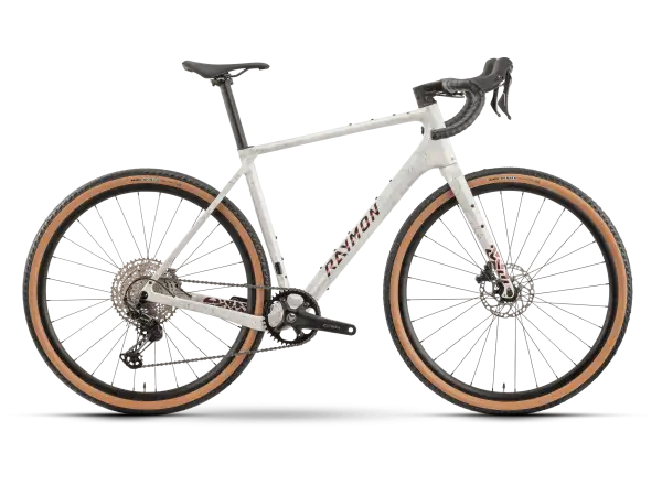 Raymon Soreno Comp 700 GRX gravel bicykel Marble White