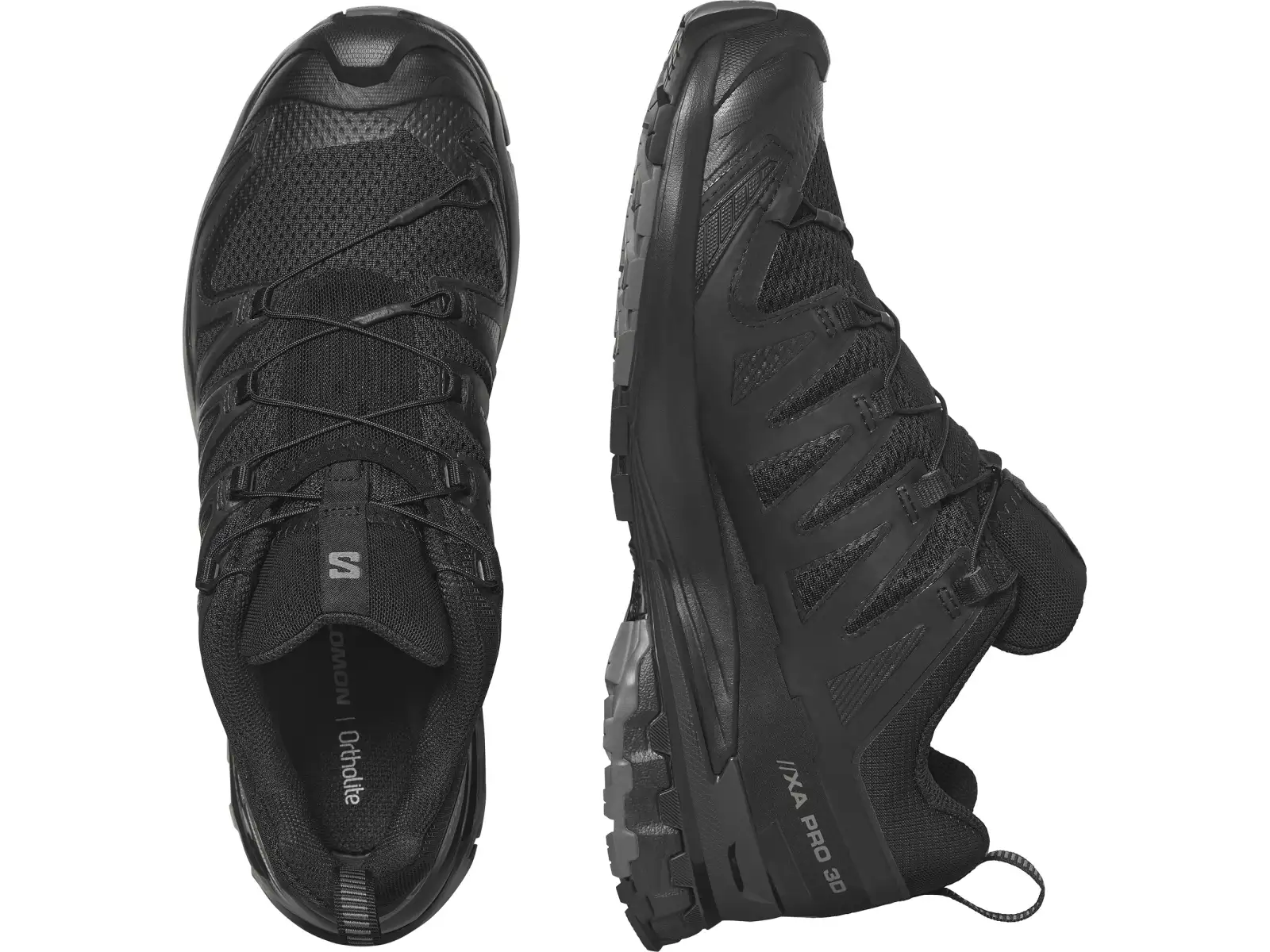 Salomon XA PRO 3D V9 pánska bežecká obuv Black/Phantom/Pewter