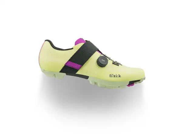 Fizik Vento Ferox MTB tretry Carbon Lime/Purple