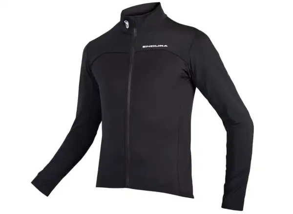 Endura FS260 Pro Roubaix pánsky dres s dlhým rukávom čierny