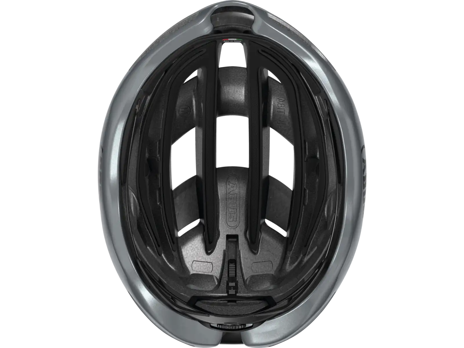 Abus AirBreaker 2.0 cestná prilba Graphite Silver