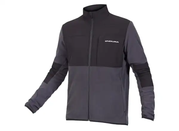 Pánska mikina Endura Hummvee Full Zip Fleece Black