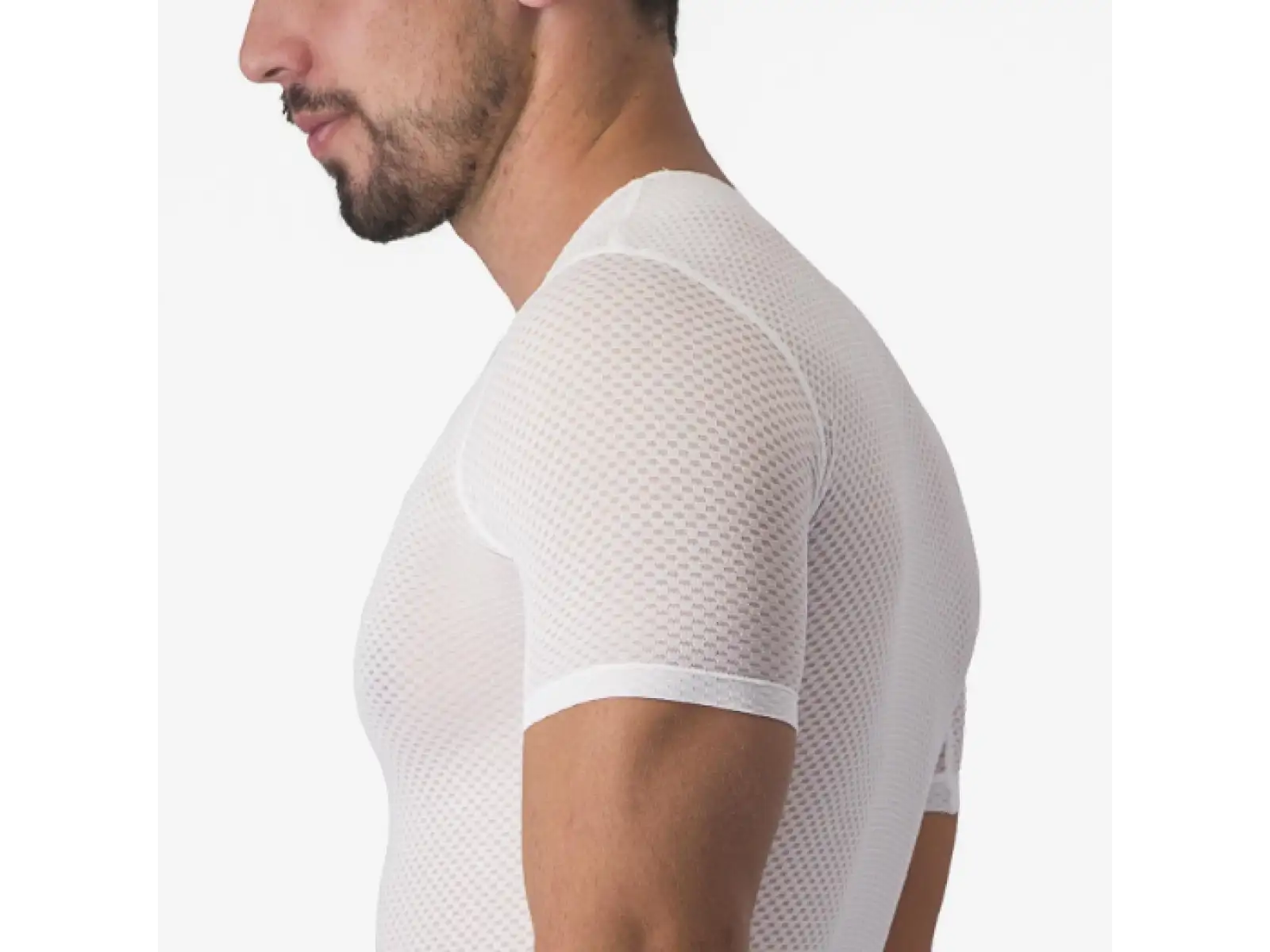 Castelli Pro Mesh 2.0 funkčné tričko krátky rukáv White