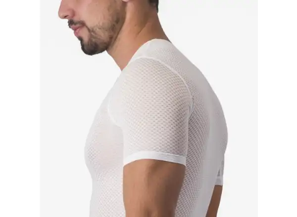 Castelli Pro Mesh 2.0 funkčné tričko krátky rukáv White