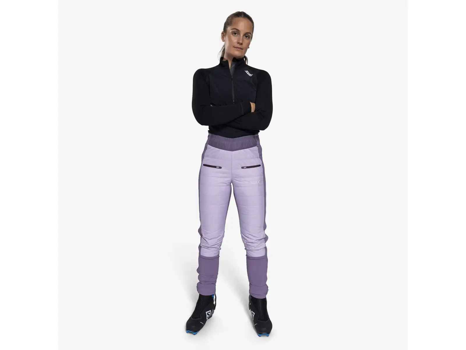 Swix Horizon dámske nohavice Light purple/Dusty purple