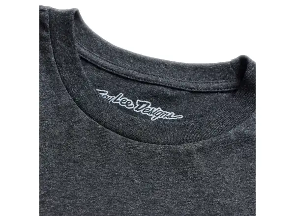 Troy Lee Designs Imprint pánske tričko krátky rukáv Black heather
