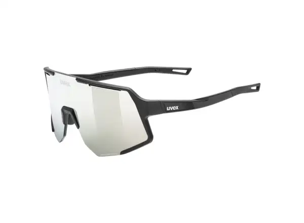 Uvex Sequenze CV slnečné okuliare Black Matt/Mirror Silver