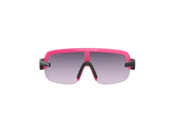 POC Aim Fluorescent slnečné okuliare Pink/Uranium Black Translucent