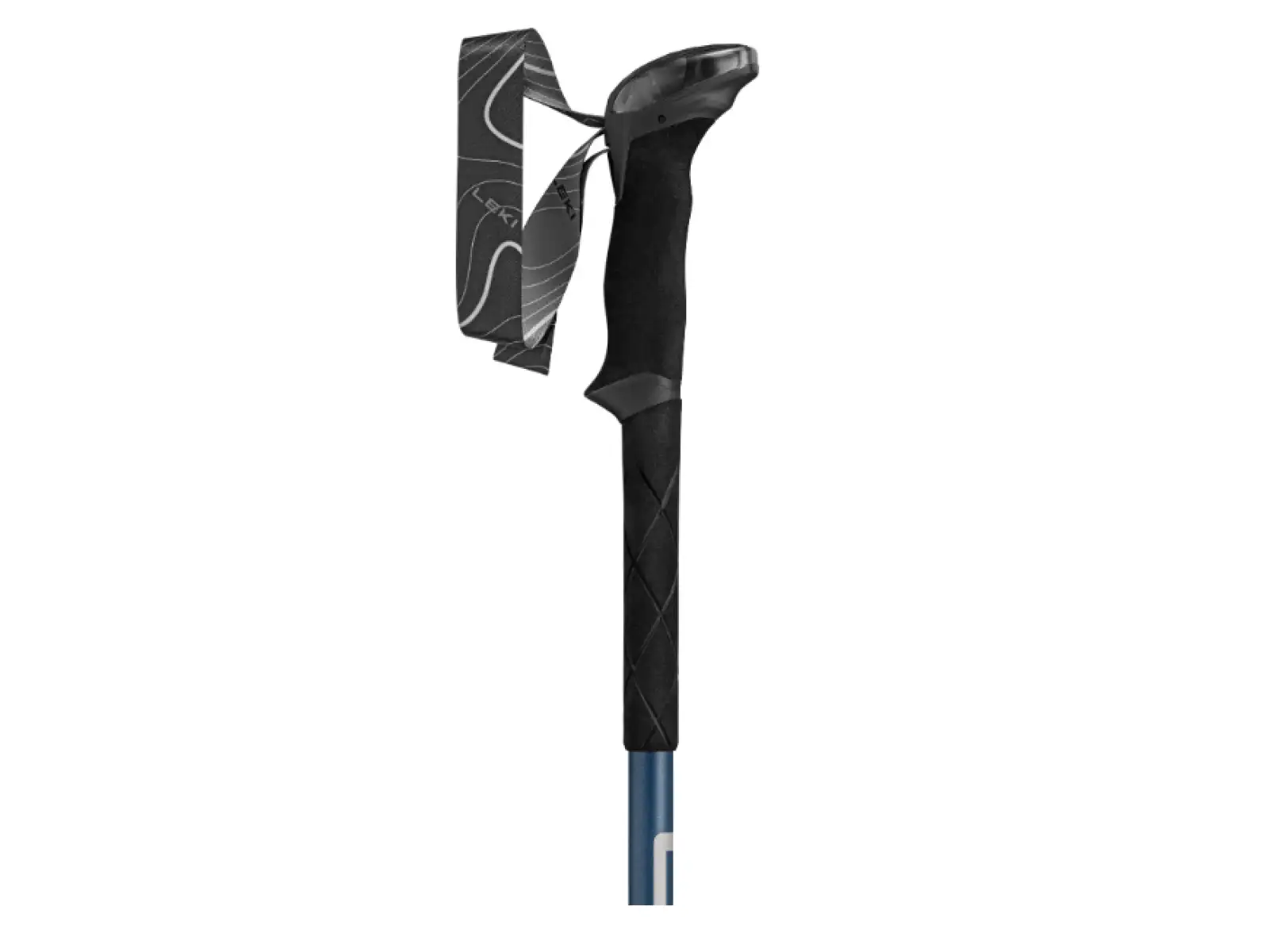 Leki Makalu trekingové palice stone blue dark/grey dark