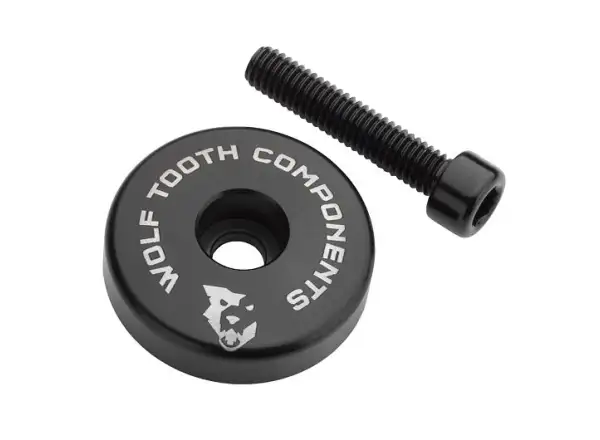 Wolf Tooth Ultralight viečko hlavového zloženia + 10 mm podložka čierna