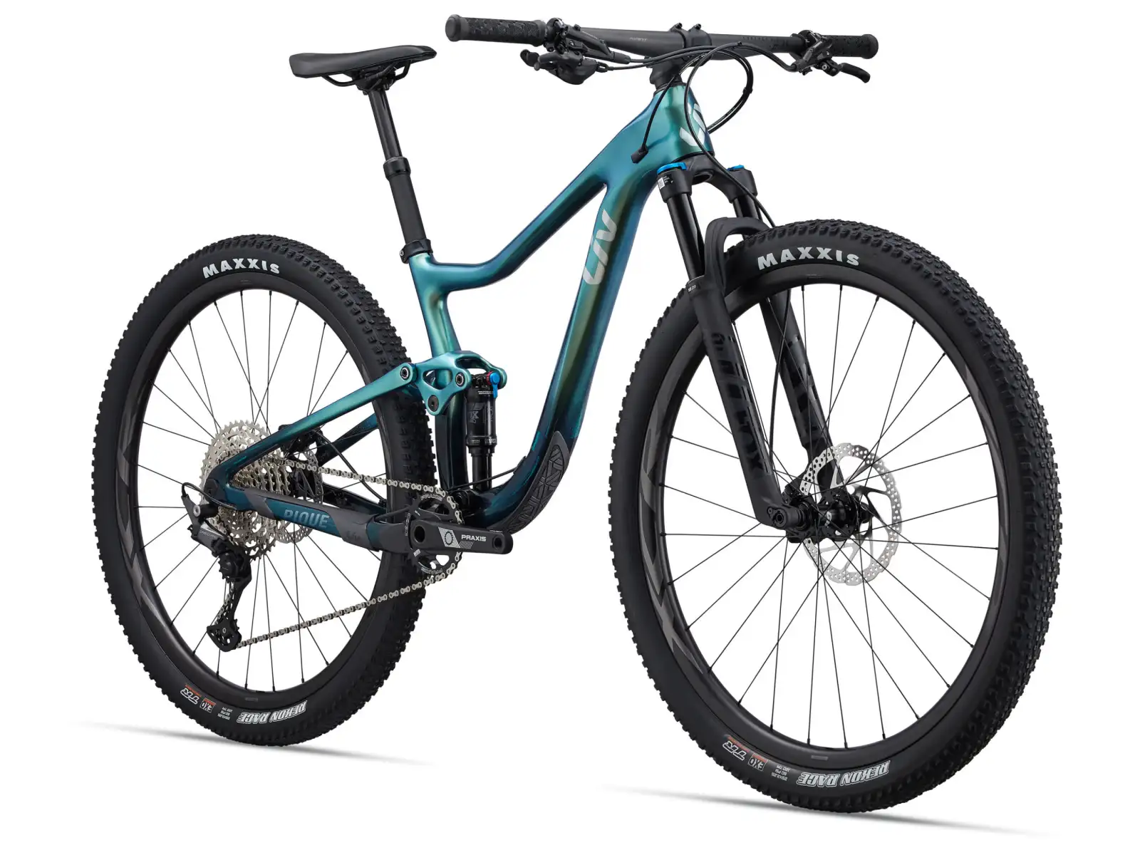Liv Pique Advanced Pro 29 horský bicykel Phoenix Fanatic Teal/Dark Green