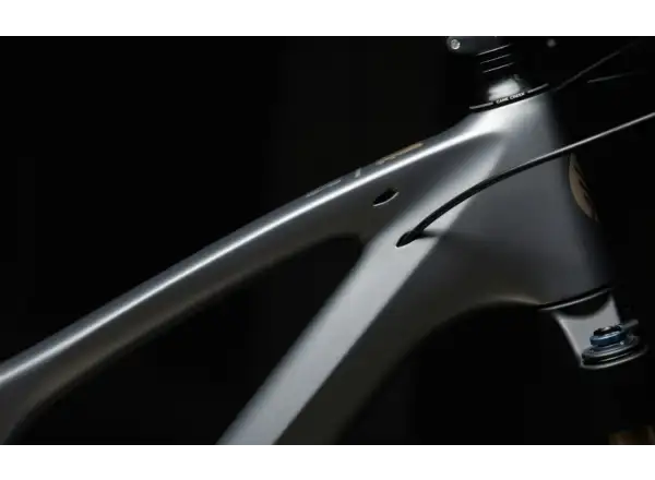 Ibis Exie US GX AXS T-Type horský celoodpružený bicykel Metal Silver