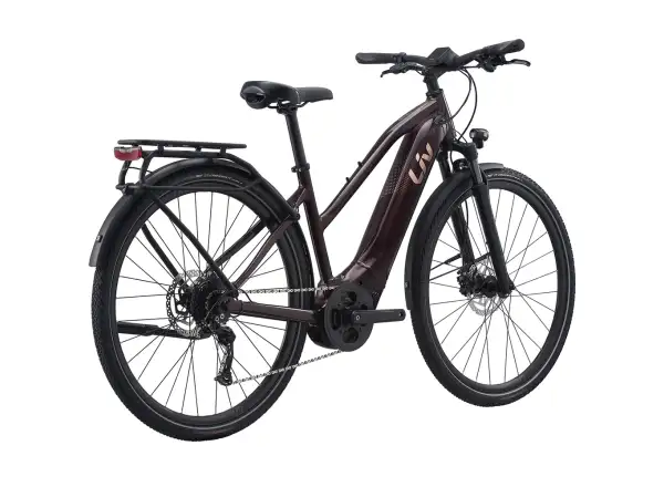 Trekingový elektrobicykel Liv Amiti E+2 rosewood