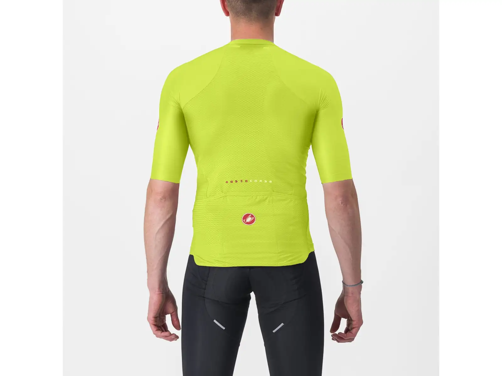Castelli Aero Race 6.0 pánsky dres krátky rukáv Electric Lime