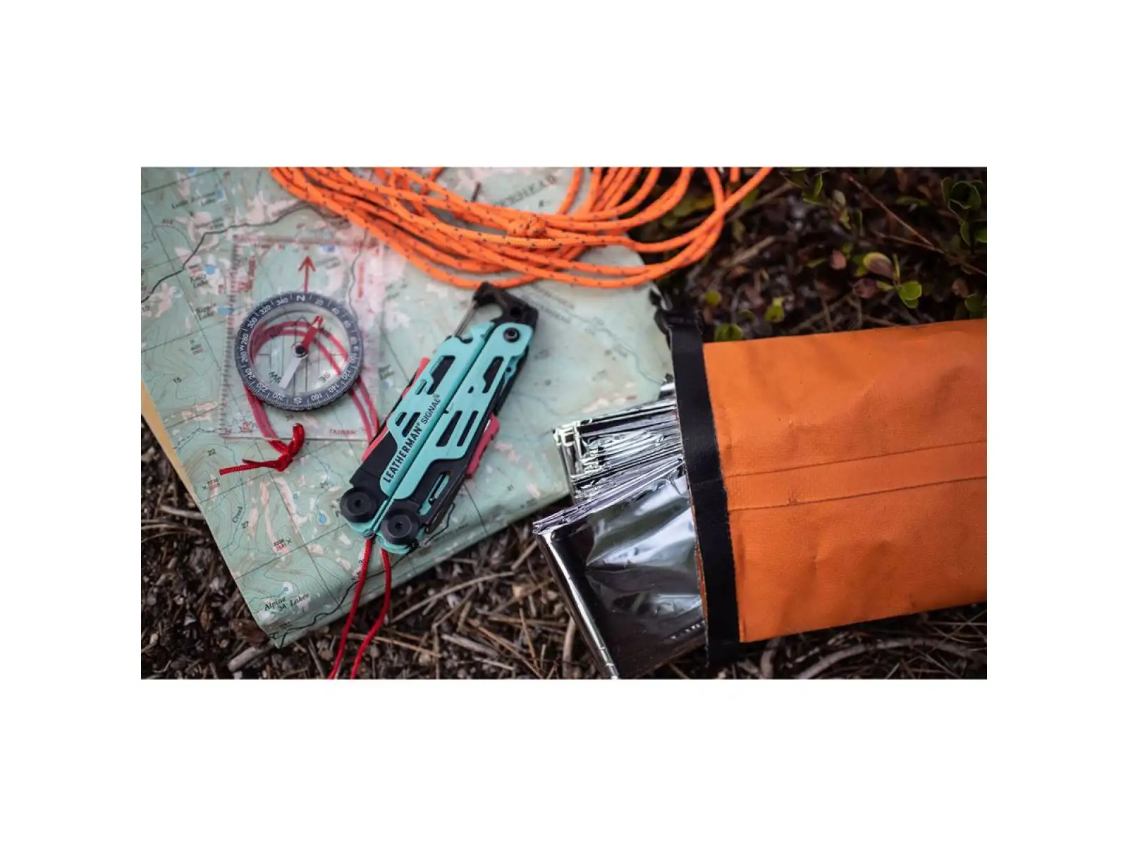 Leatherman Signal multitool Green Topo