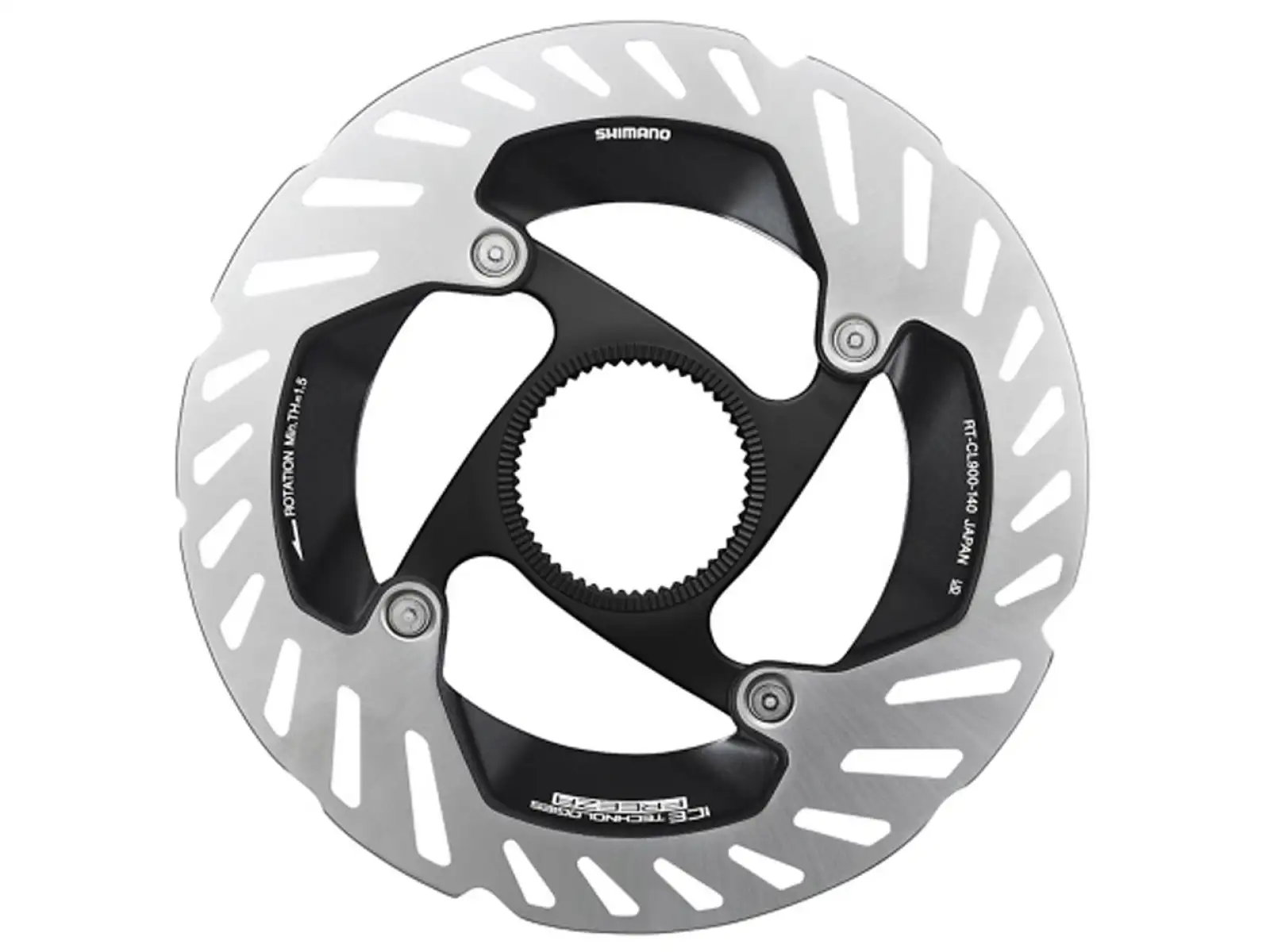 Shimano RT-CL900 brzdový kotúč 203 mm, center lock, Ice Tech, vonkajší lock ring