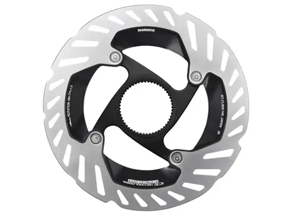 Shimano RT-CL900 brzdový kotúč 203 mm, center lock, Ice Tech, vonkajší lock ring
