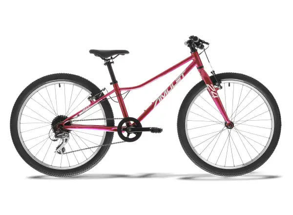 AMULET 24 Tomcat detský bicykel raspberry pearl/silver