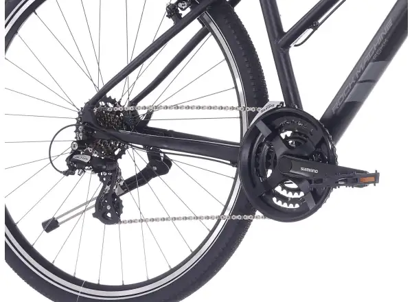 Rock Machine Rokk 30 Easy Entry trekingový bicykel Matte Black