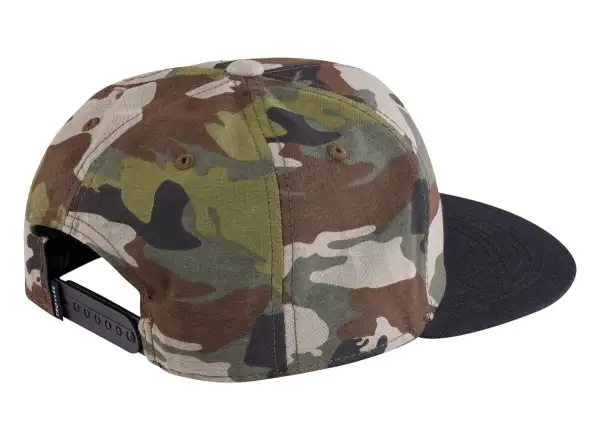 Troy Lee Designs Slice Snapback šiltovka Camo Green/Black