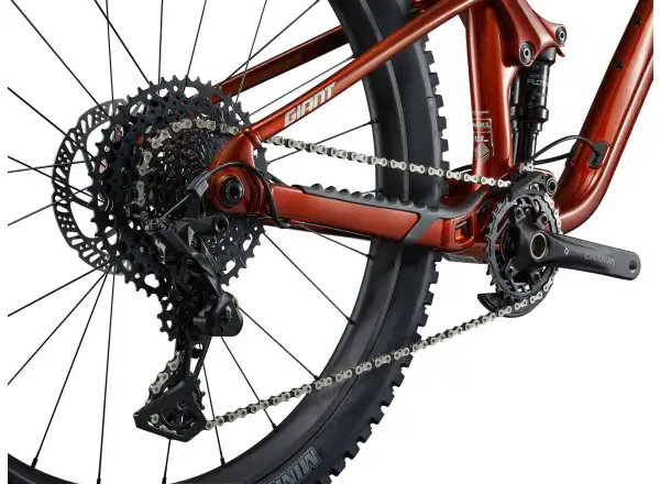 Giant Faith 27,5"/26" detský celoodpružený bicykel Copper