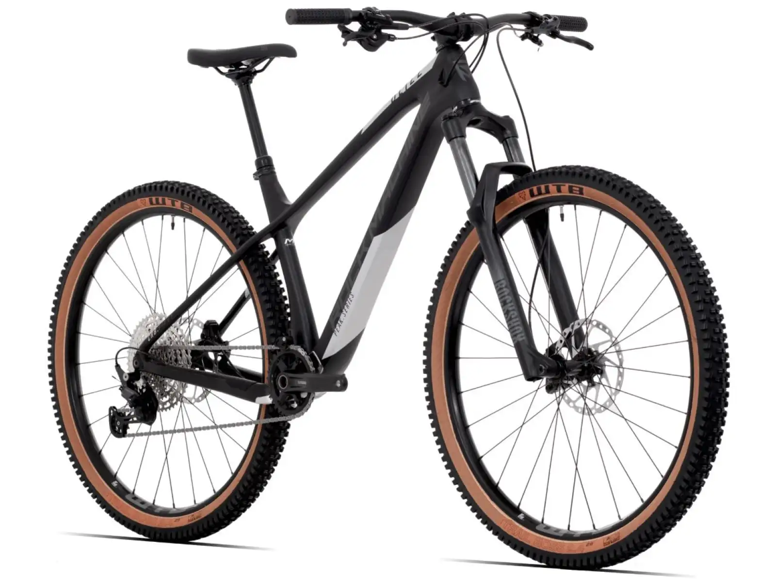 Rock Machine Blizz CRB 50-29 2021 mat black/dark grey/gloss silver horský bicykel