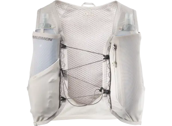 Salomon GRVL SKIN 4 SET bežecká vesta Silver Cloud/Iron