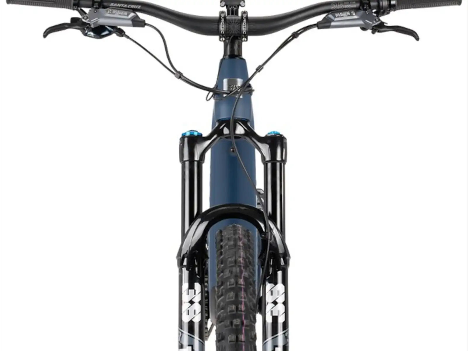 Santa Cruz Heckler SL 1 C MX Stout celoodpružený elektrobicykel Matte Dark Blue