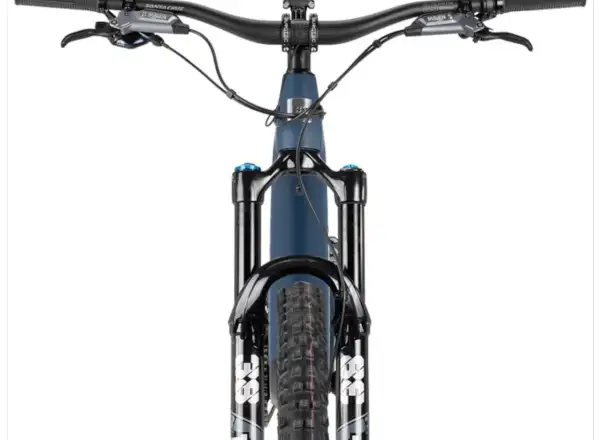 Santa Cruz Heckler SL 1 C MX Stout celoodpružený elektrobicykel Matte Dark Blue