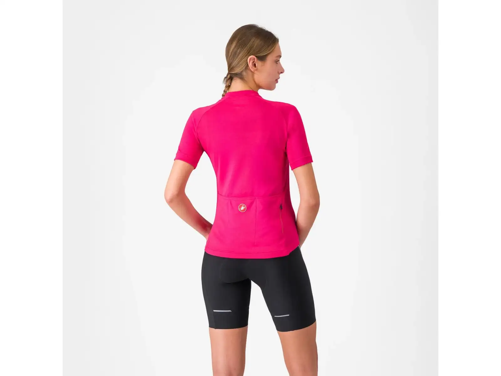 Castelli Velocissima 3 dámske kraťasy s trakmi Black/Silver