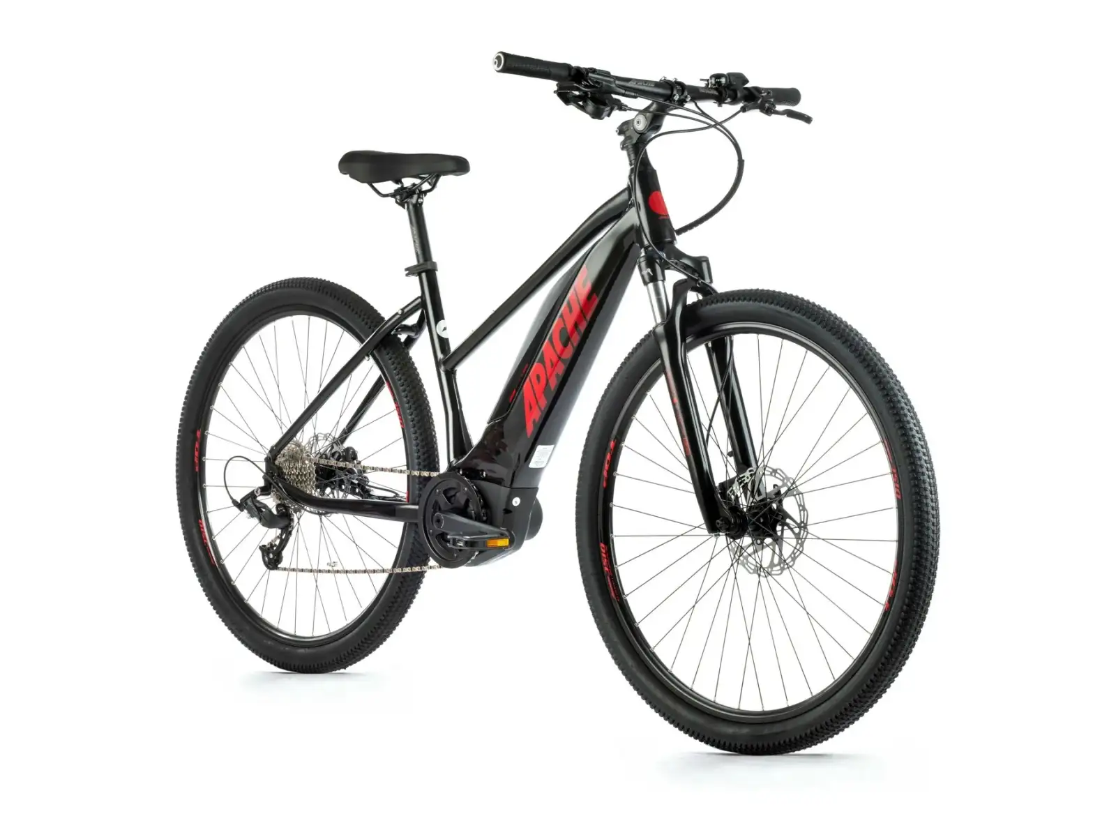 Apache Matta 3 Bosch MTB dámsky krosový elektrobicykel čierna