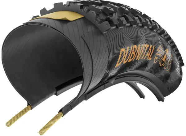 Continental Dubnital Race Rapid MTB plášť 60-622 kevlar čierna/transparentná