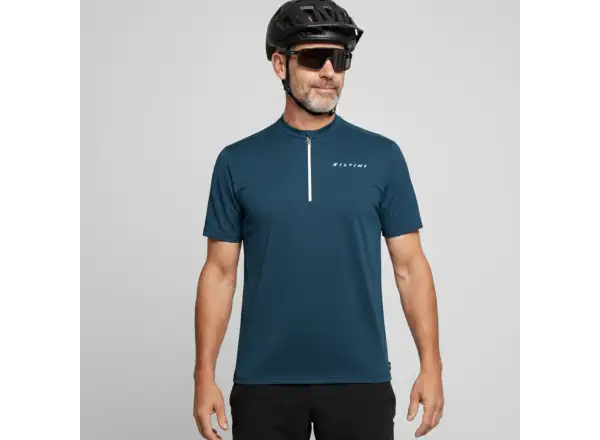 Silvini Naturno pánsky dres krátky rukáv Navy/Black