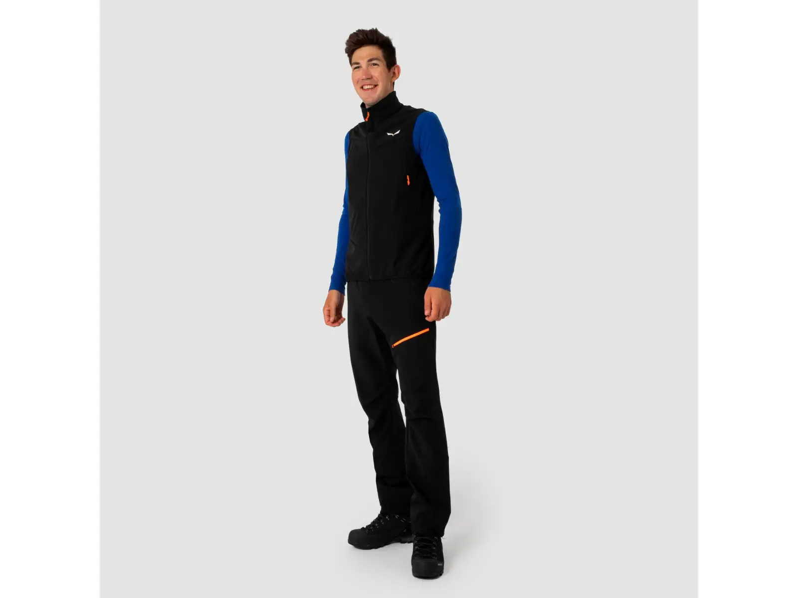 Salewa Sella Durastretch Light pánske nohavice Black Out