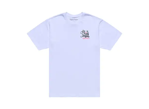 Troy Lee Designs Heritage pánske tričko krátky rukáv White