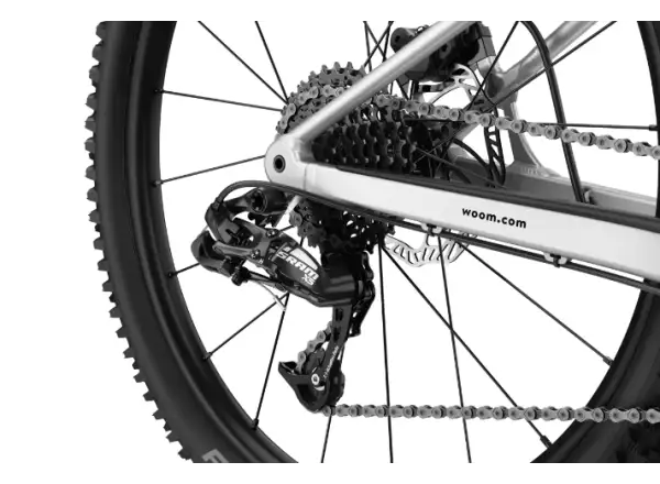 Woom 5 OFF Air Black 24 detský bicykel