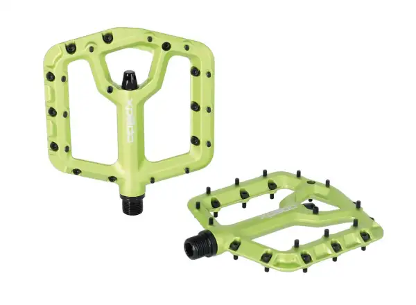 X-pedo Trident Large platformové pedále zelená