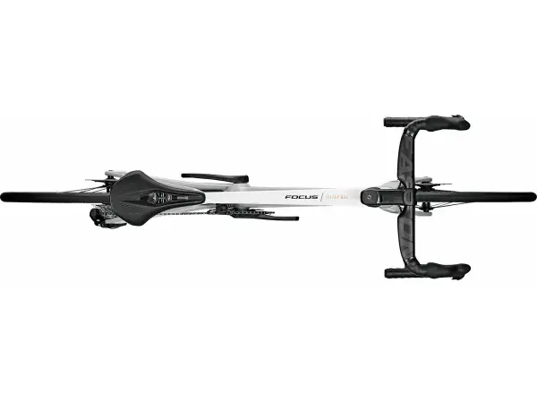 Focus Izalco MAX 9.8 DI cestný bicykel biely lesklý/svetlošedý lesklý