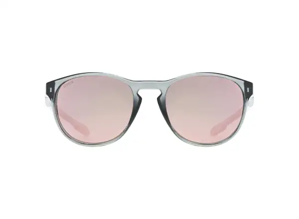 Uvex LGL 53 slnečné okuliare Smoke/Mirror Pink