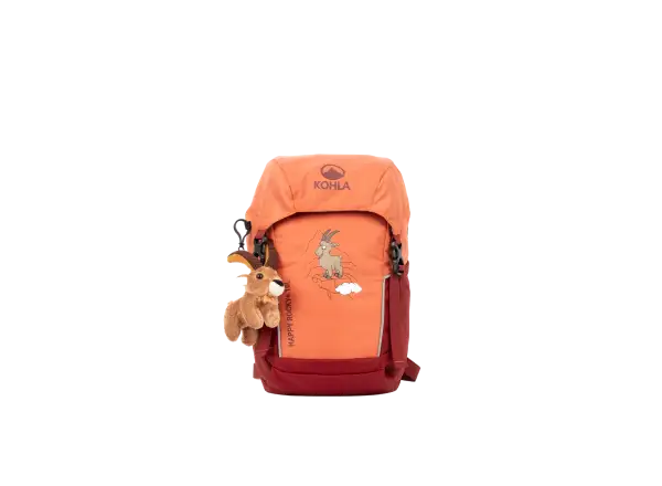 Kohla Happy Rocky 10 detský turistický batoh Burnt Sienna