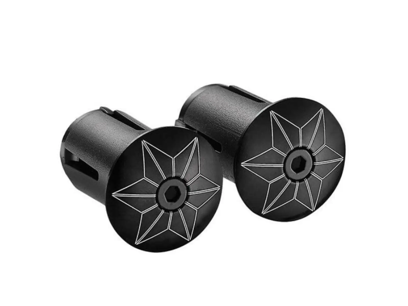 Supacaz Star Plugz Anodized zátky do riadidiel Black