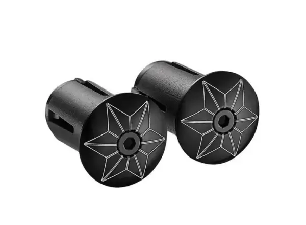 Supacaz Star Plugz Anodized zátky do riadidiel Black