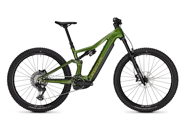 Focus JAM 9 600Wh celoodpružený elektrobicykel Sprucegreen / Mossgreen