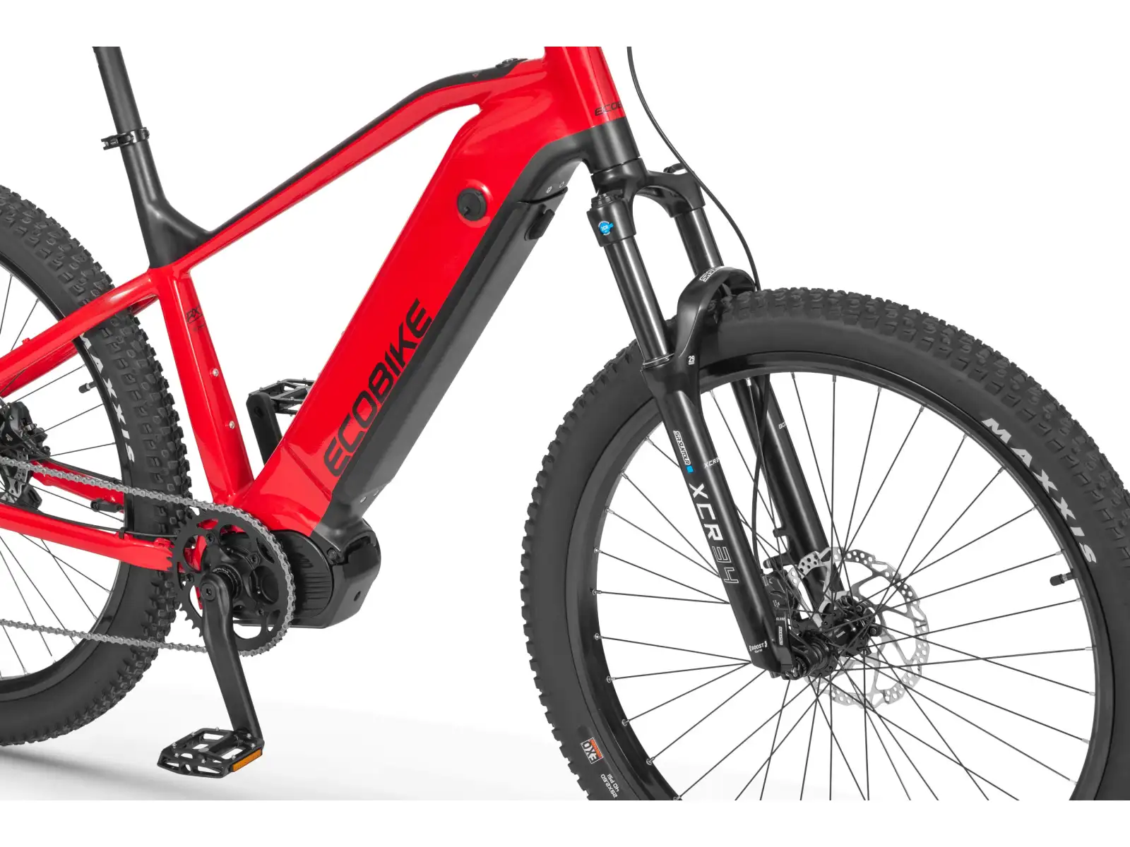 Ecobike RX 500 720 Wh Black Red horský elektrobicykel