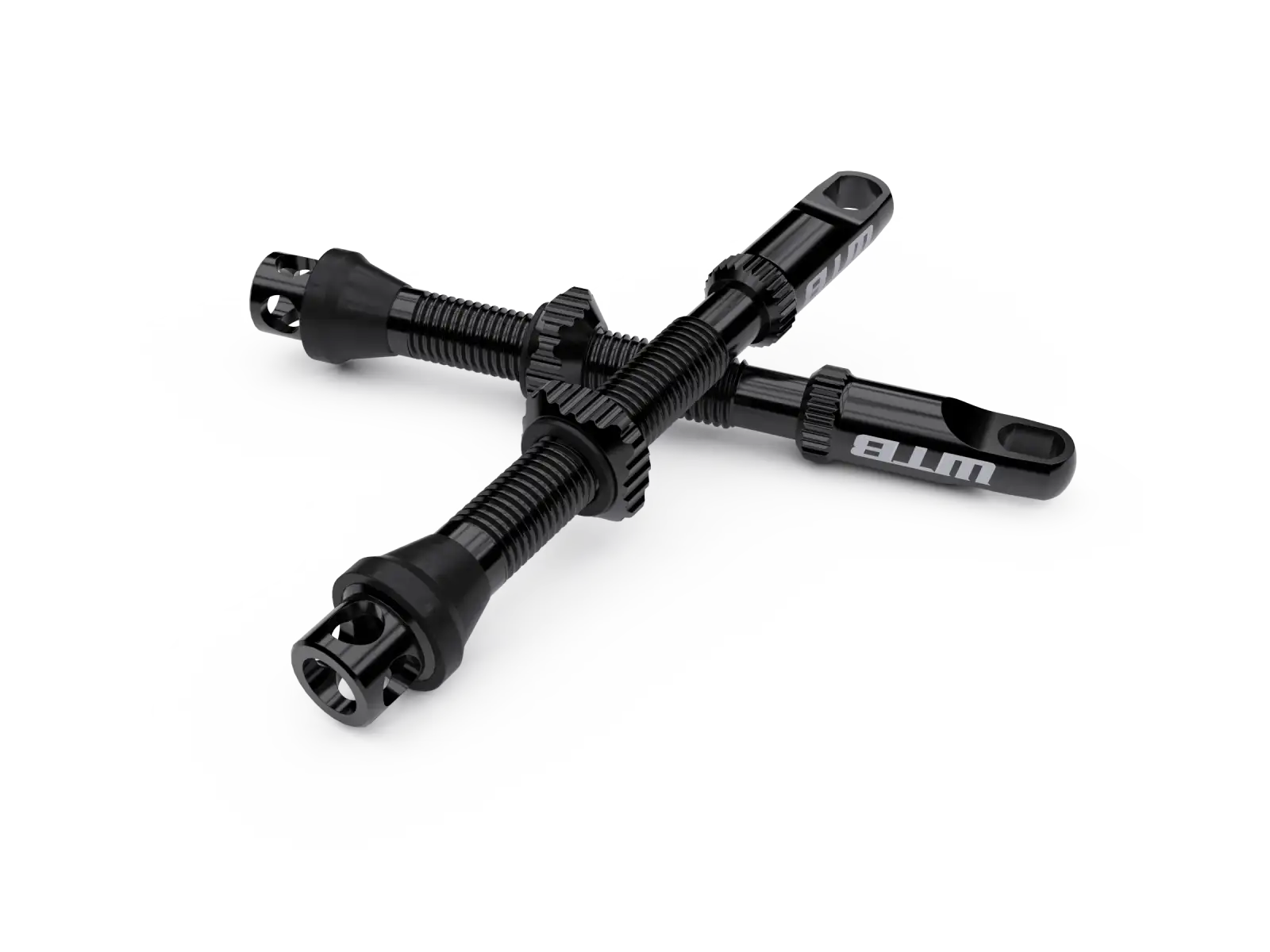 WTB TCS AL Max-Flow Presta Valve bezdušové ventilky 65mm čierna 2 ks