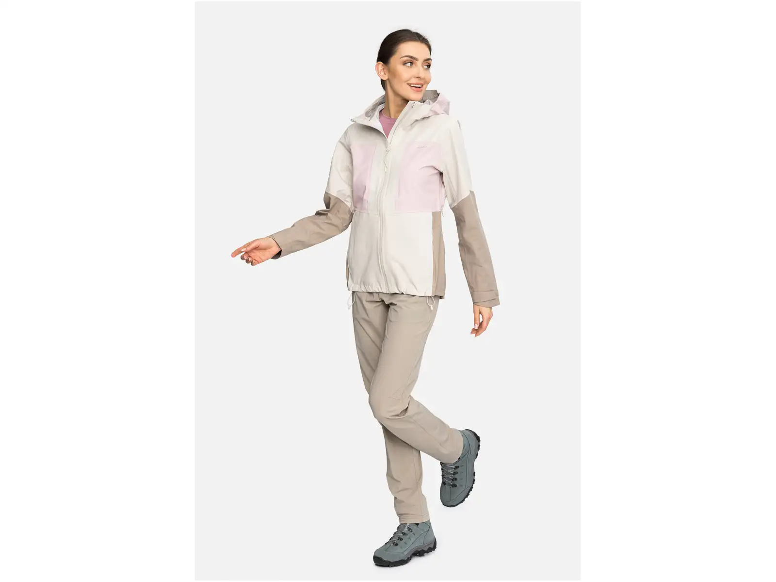 Viking Numani dámska bunda Beige/Light pink
