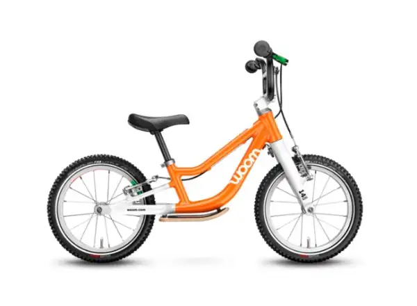 Woom 1 Plus Flame Orange 14" detské odrážadlo