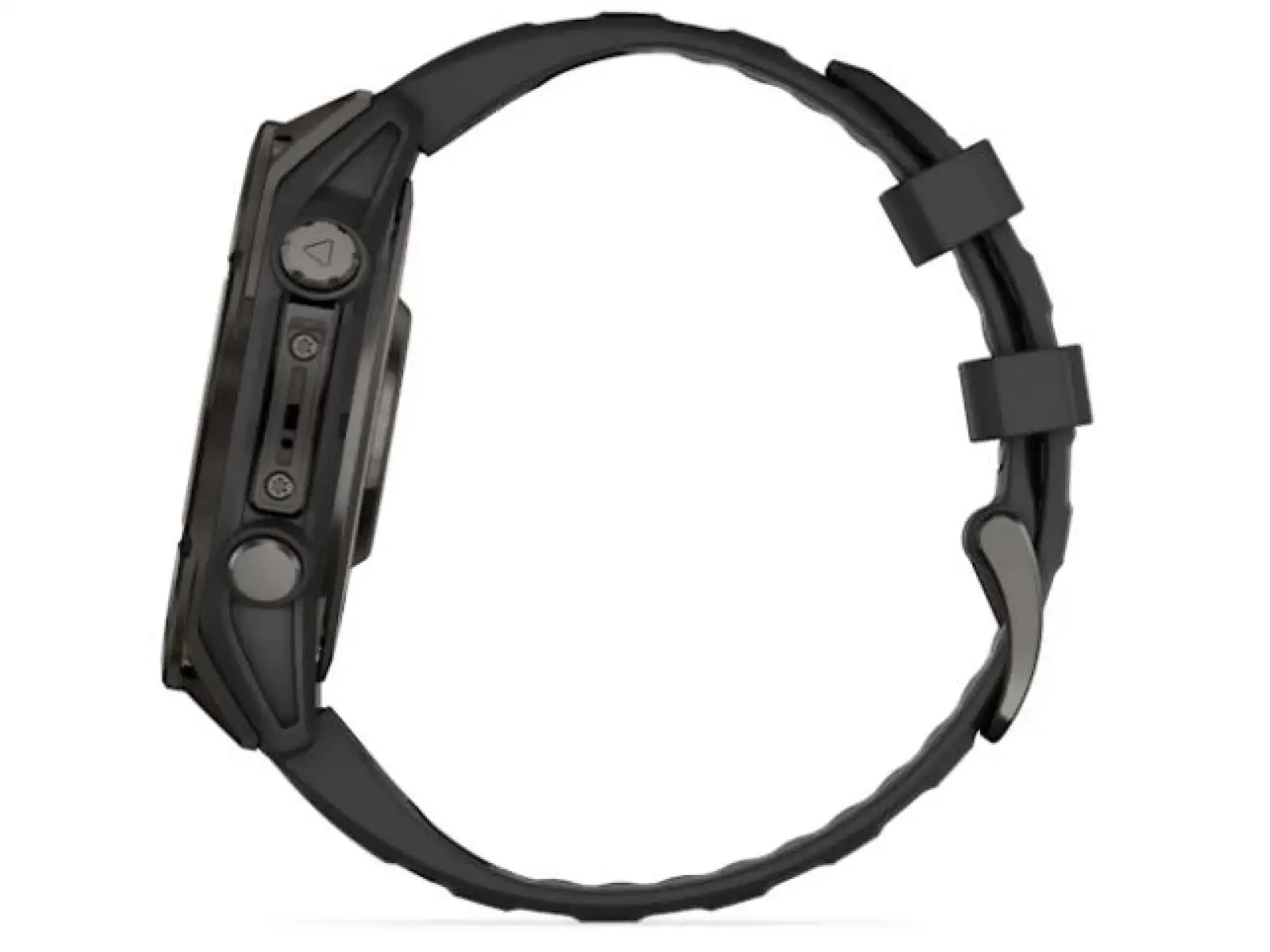 fenix® 8 - 47 mm, AMOLED, Safír, Uhlová šedá DLC titanová s čiernou/šedou.