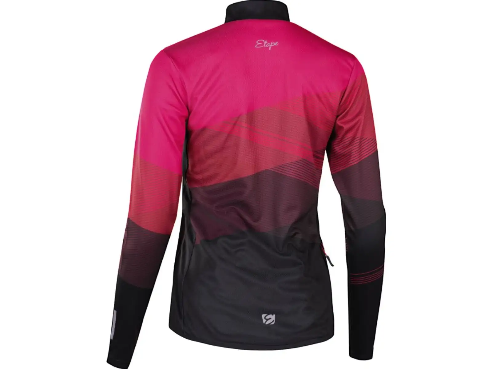 Etape Gaia dámsky dres dlhý rukáv magenta/čierna