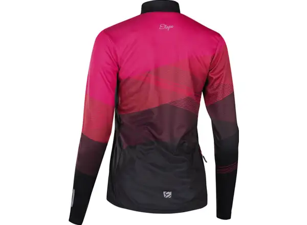 Etape Gaia dámsky dres dlhý rukáv magenta/čierna